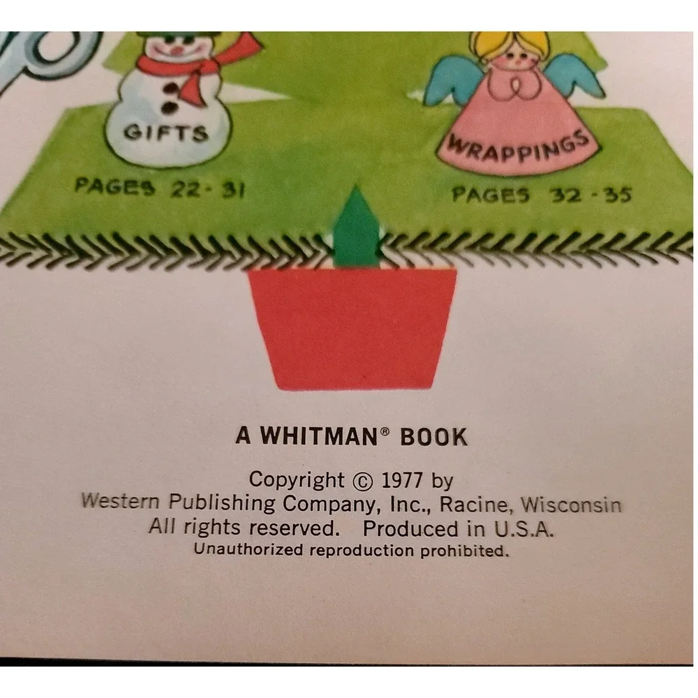 Whitman's Vintage Book Kids Can Make It For‎ Christmas Complete Instructions